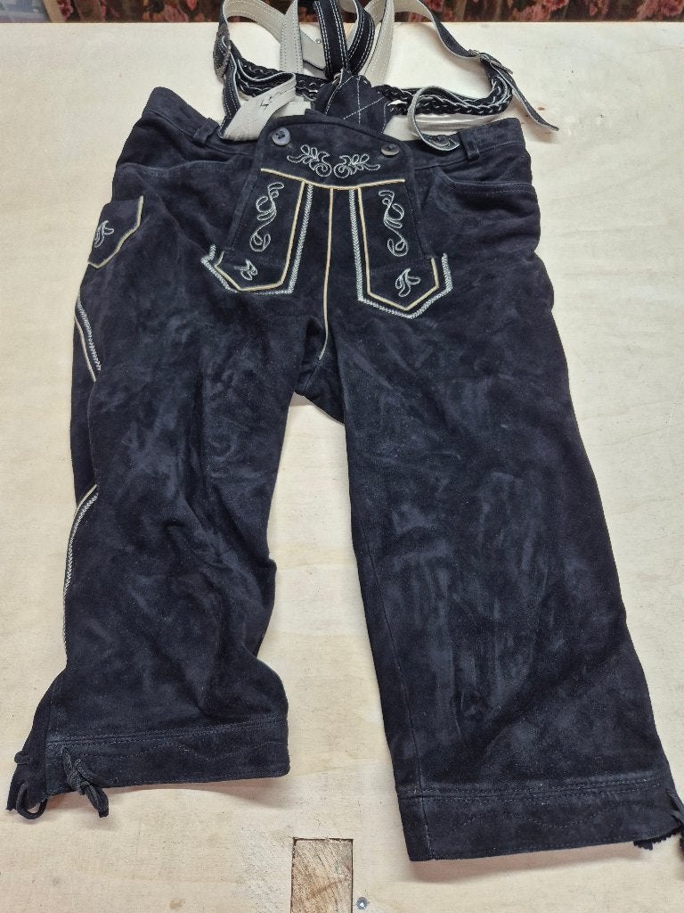 Lederhosen, Oktoberfeest, maat 48/50, Maat 48/50 (M), Ophalen of Verzenden, Kleding, Gedragen