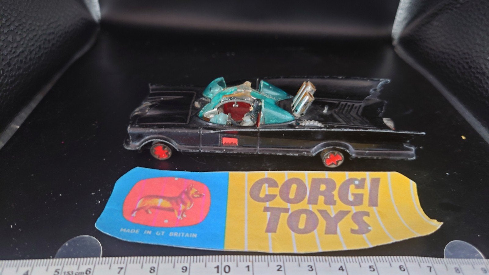 Corgi Toys Batman Batmobile - Bespeelde staat, niet compleet, Ophalen of Verzenden, Gebruikt, Auto, Corgi