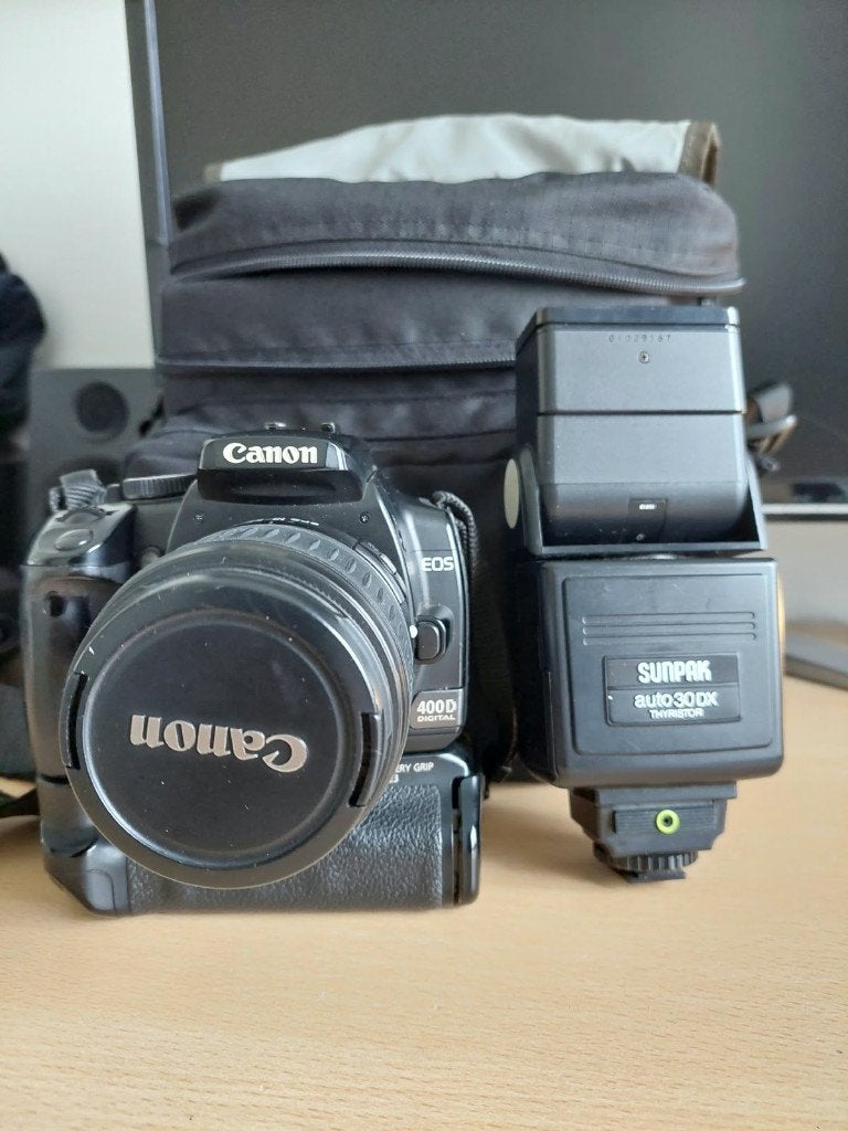 canon 400D, Gebruikt, Spiegelreflex, Canon, Ophalen of Verzenden
