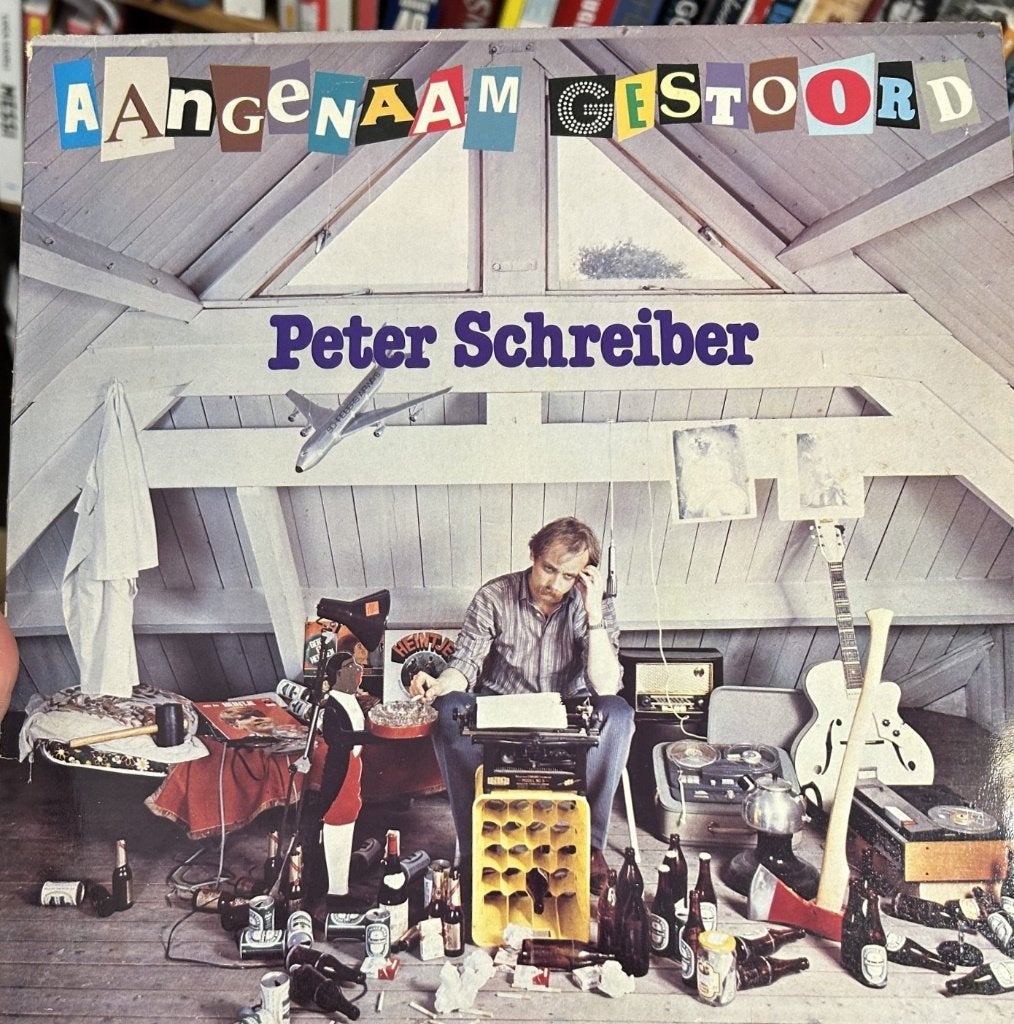 Peter Schreiber: Aangenaam gestoord (lp), LP, Gebruikt, Overige genres, Ophalen of Verzenden