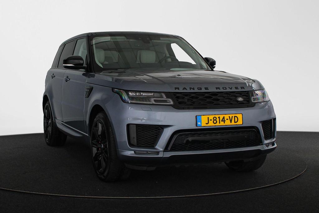 Land Rover Range Rover Sport P400e HSE Dynamic Stealth Pano, Auto's, Land Rover, Automaat, Gebruikt, Euro 6, 4 cilinders