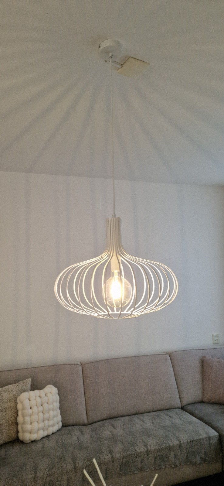 2x Lucide Manuela - Hanglamp Ø 50 cm 1xE, Ophalen