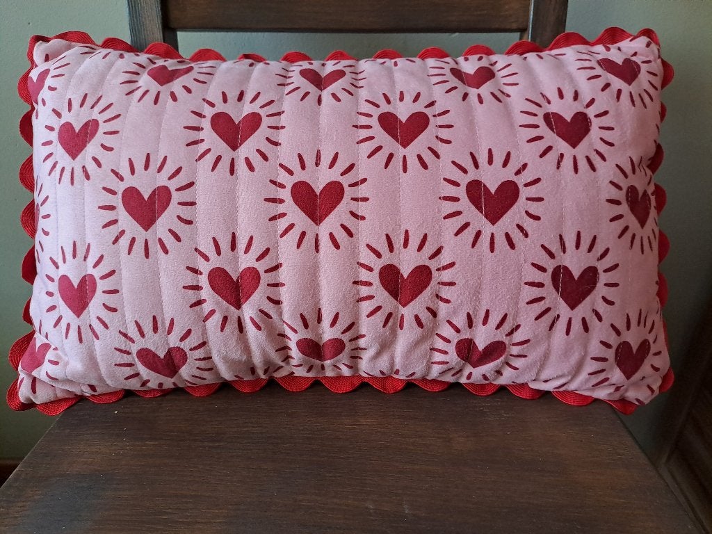Sierkussen € 5,00, Ophalen, Zo goed als nieuw, Sierkussen, Roze