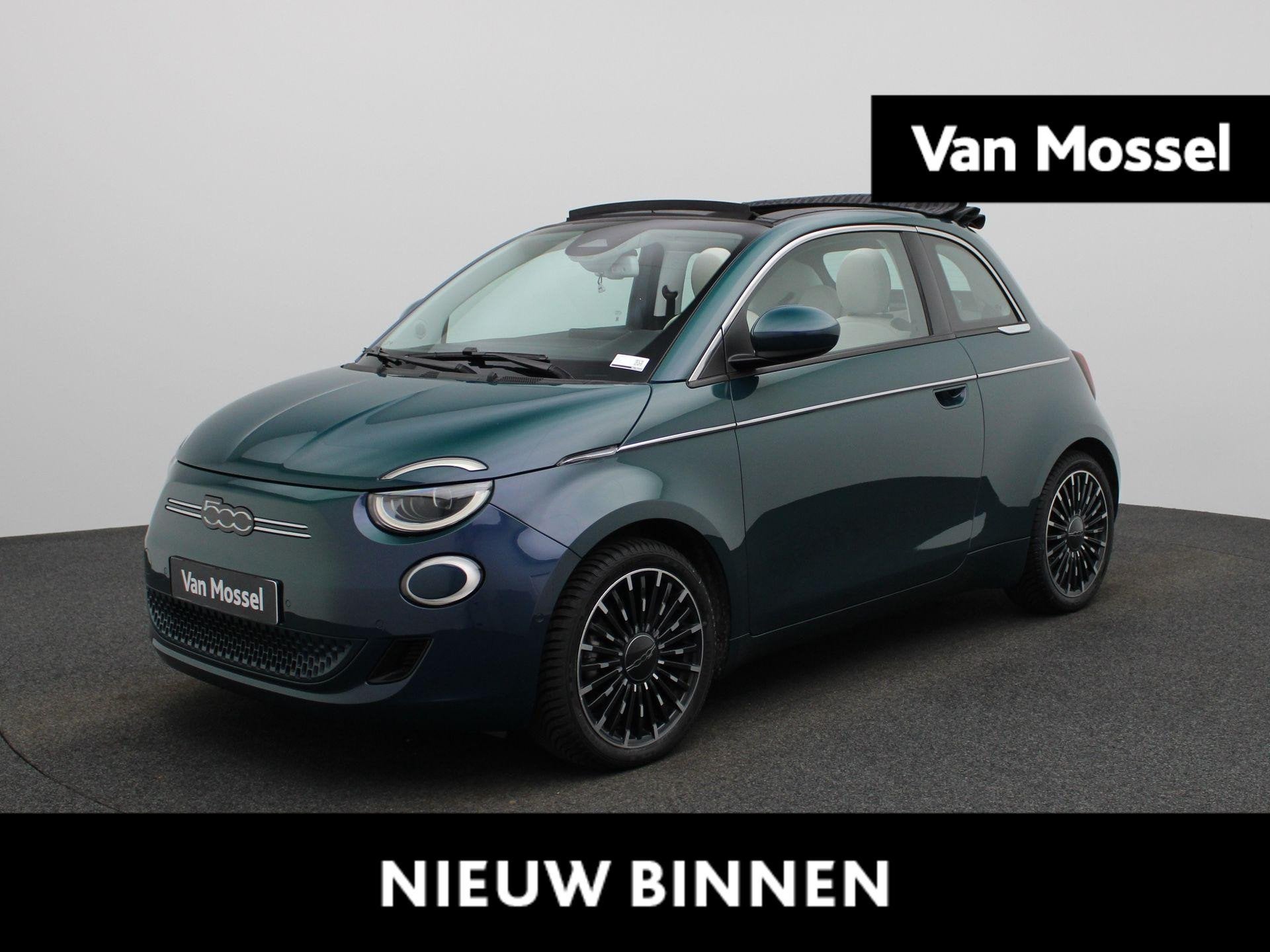 Fiat 500C 500e 42 kWh La Prima | WORDT VERWACHT | APPLE CARP