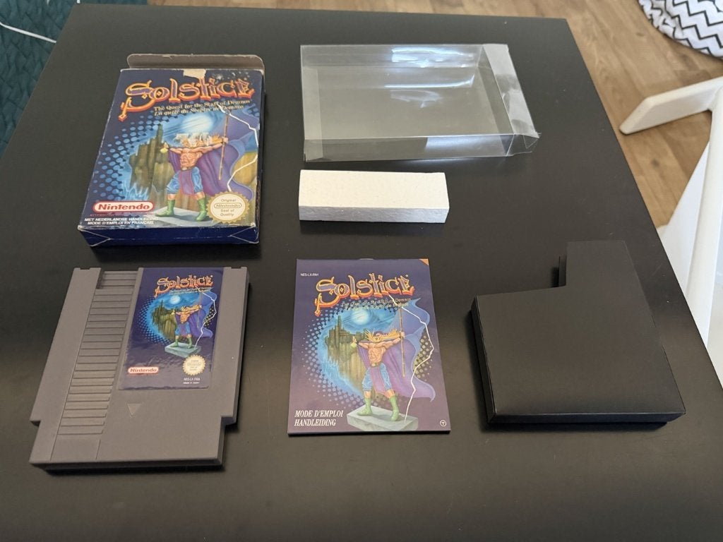 Solstice Nintendo NES — compleet in doos (CIB) PAL, Avontuur en Actie, Gebruikt, Verzenden, 1 speler