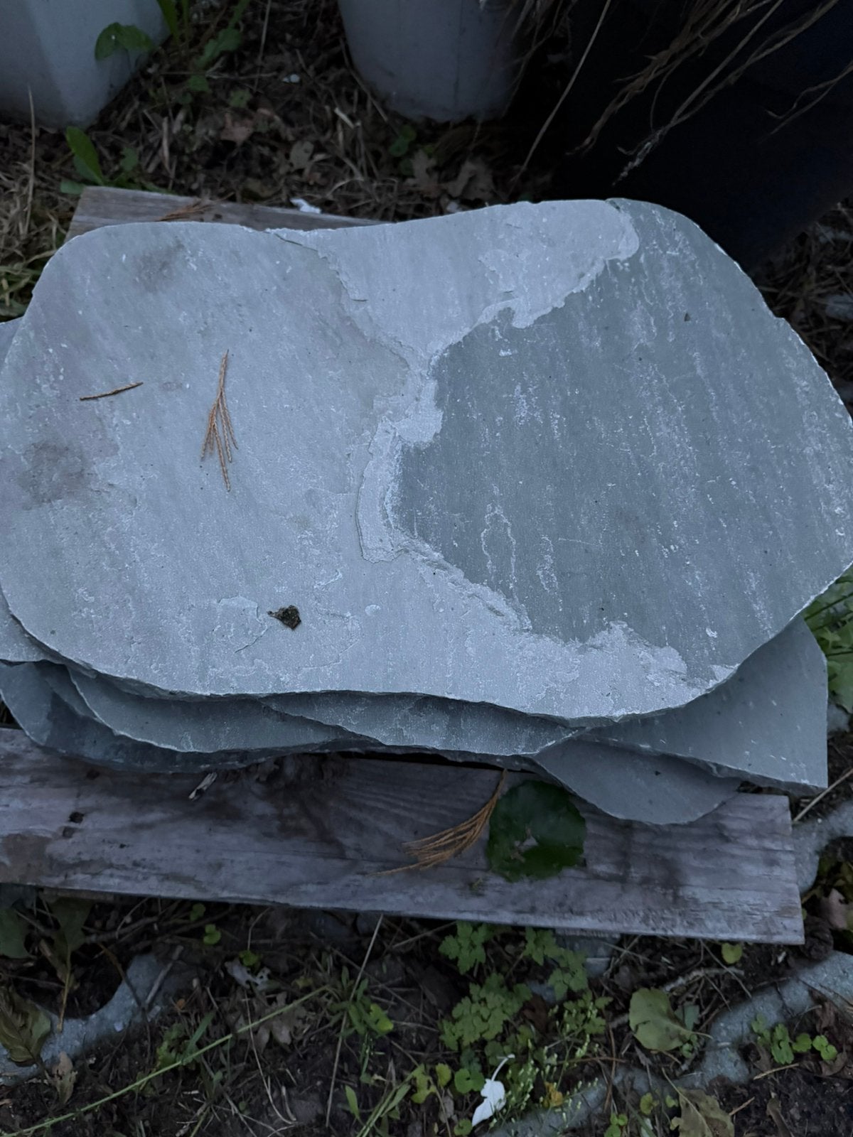 Kandla grey staptegels, Tuin en Terras, Tegels en Klinkers, Ophalen, Zo goed als nieuw, Natuursteen, Overige typen