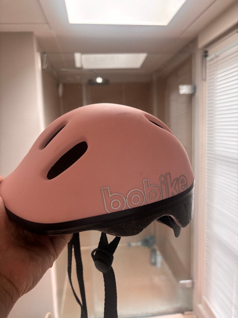 Bobike GO kinderfietshelm roze, maat XS (44-48 cm), XS, Gebruikt, Jongen of Meisje, Ophalen of Verzenden
