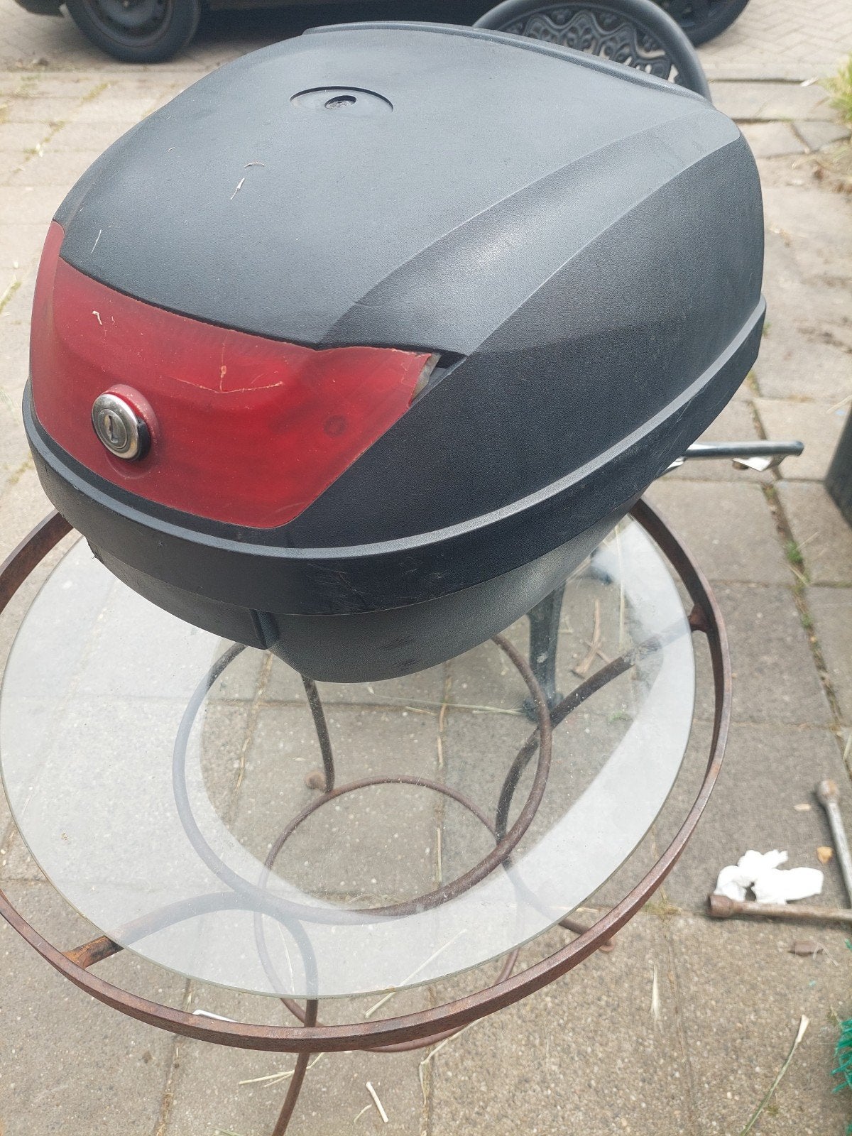 Scooter Topkoffer, Ophalen of Verzenden, Gebruikt