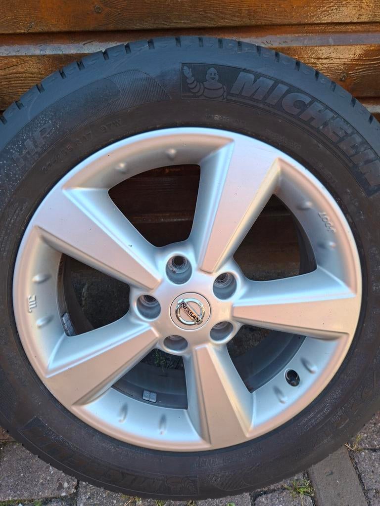 Qashqai velgen met banden, Auto-onderdelen, Banden en Velgen, Banden en Velgen, 17 inch, Ophalen of Verzenden, All Season