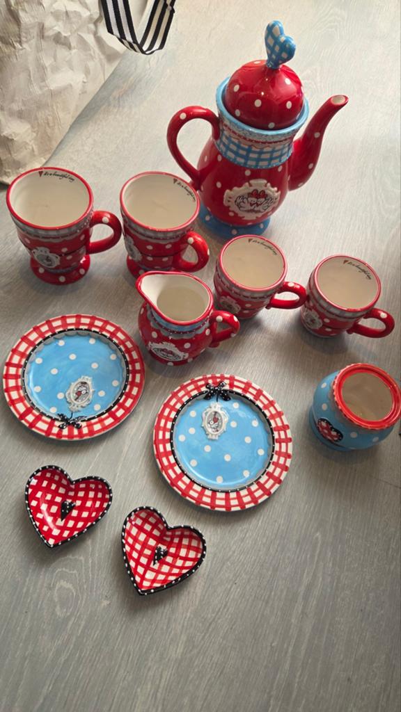 Studio koekepeer servies., Antiek en Kunst, Ophalen