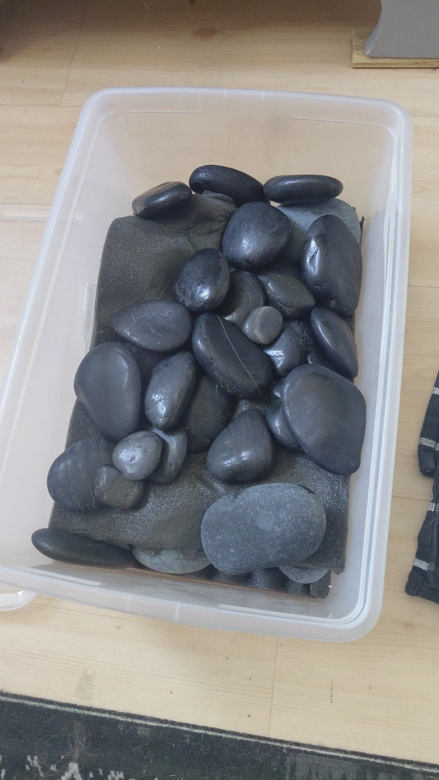 hotstone massage set, Ophalen of Verzenden