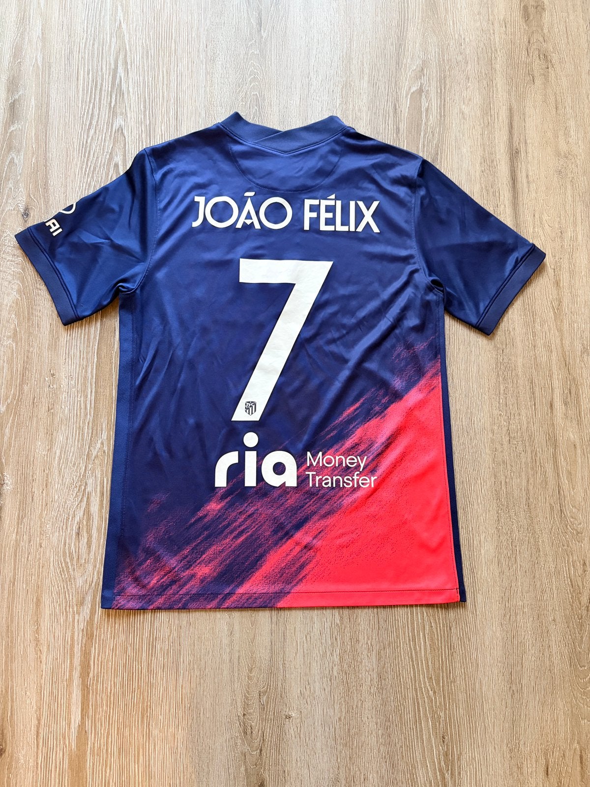 João Felix #7 - Atlético Madrid Uitshirt (2021/22), Maat M, Ophalen of Verzenden, Zo goed als nieuw, Shirt