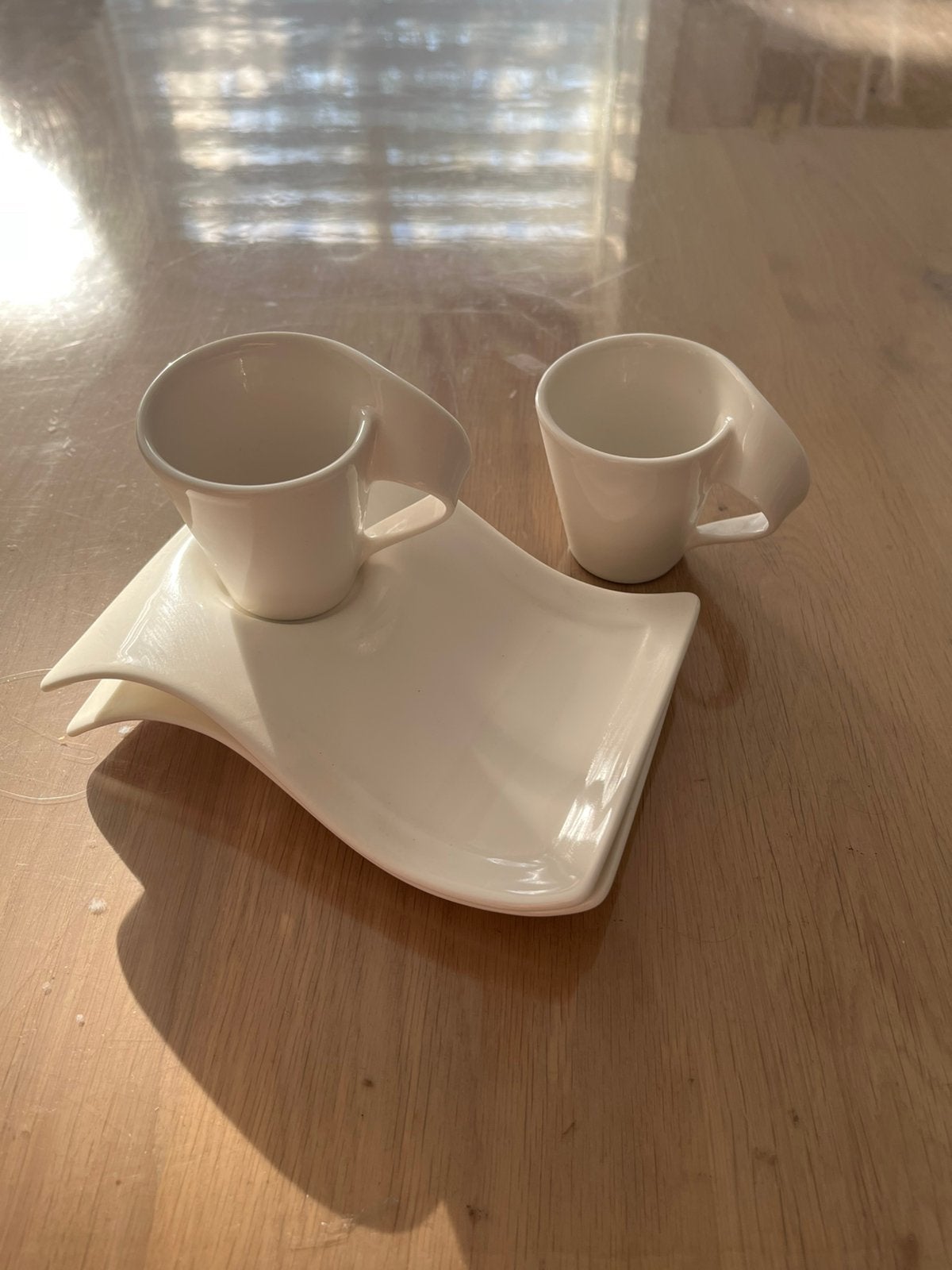 Villeroy & Boch New Wave espresso kopjes, Ophalen, Villeroy & Boch, Zo goed als nieuw, Overige stijlen