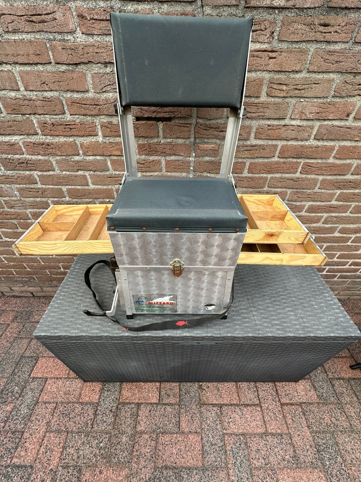 Viskist zonder inhoud, Ophalen, Gebruikt, Koffer of Tas