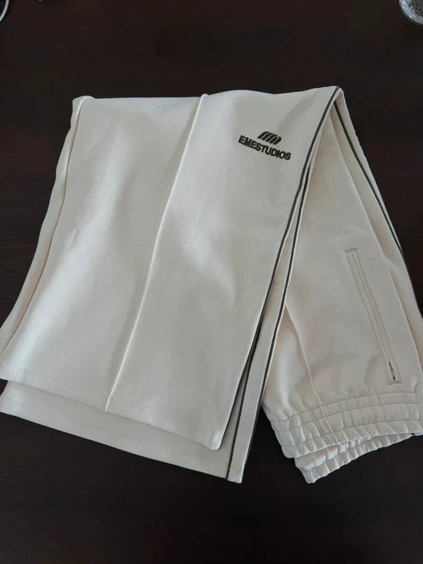 Eme Studios Somm Boss baggy broek maat S, Ophalen of Verzenden, Nieuw, Maat 46 (S) of kleiner, Beige