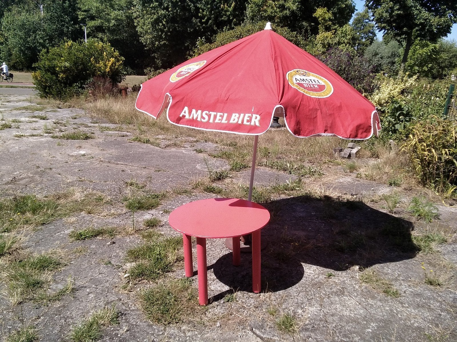 2 parasols zonder standaard, Ophalen, Gebruikt, 2 tot 3 meter, Stokparasol