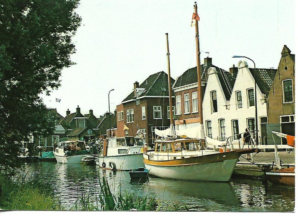 Heeg- -Haven., Ophalen of Verzenden, 1960 tot 1980, Gelopen, Friesland