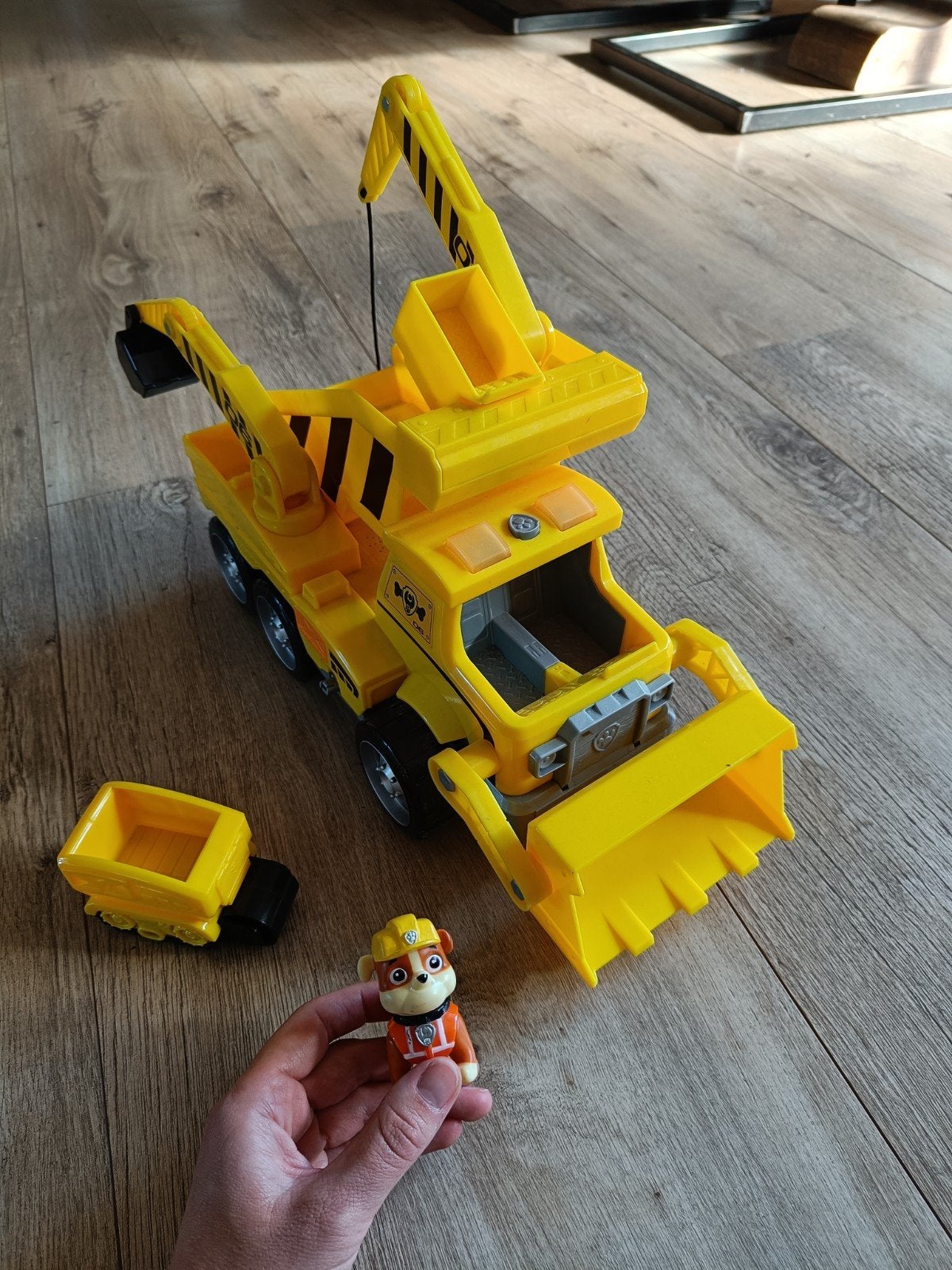 Paw Patrol Rubble's Grote Bouwvoertuig met Licht & Geluid, Kinderen en Baby's, Ophalen, Zo goed als nieuw