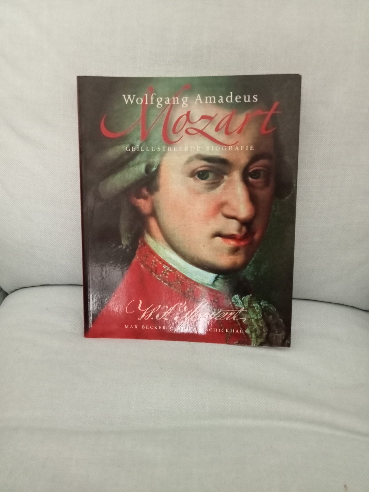 Wolfgang Amadeus Mozart: Geïllustreerde Biografie, Ophalen of Verzenden, Zo goed als nieuw, Max Becker, Alfred Schickhaus, Kunst en Cultuur