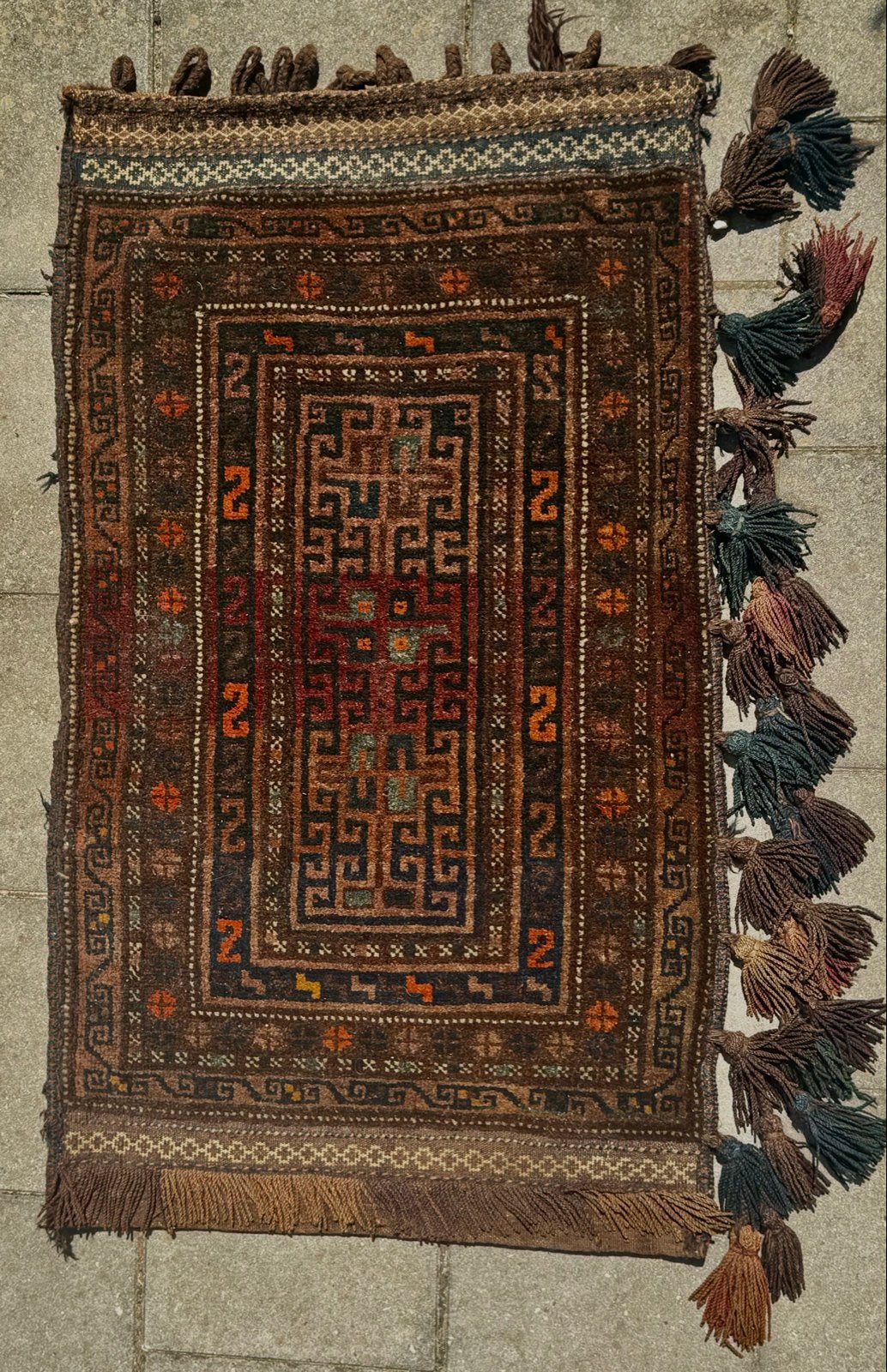 Antieke Baluch Nomadische Opslagzak (Torba), Afghanistan, Ophalen of Verzenden