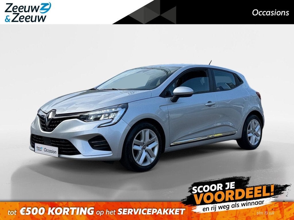 Renault Clio 1.0 TCe Zen | Navigatie | Bluetooth | Airco | C, Auto's, Renault, Bedrijf, Te koop, Clio, ABS, Airbags, Airconditioning