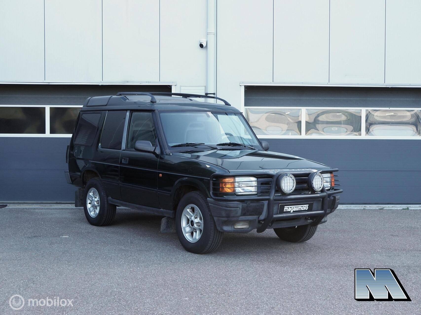 Land Rover Discovery 1 3-deurs l 300 TDI 2.5 Grijs kent. NAP, Stof, Gebruikt, Zwart, 4 cilinders