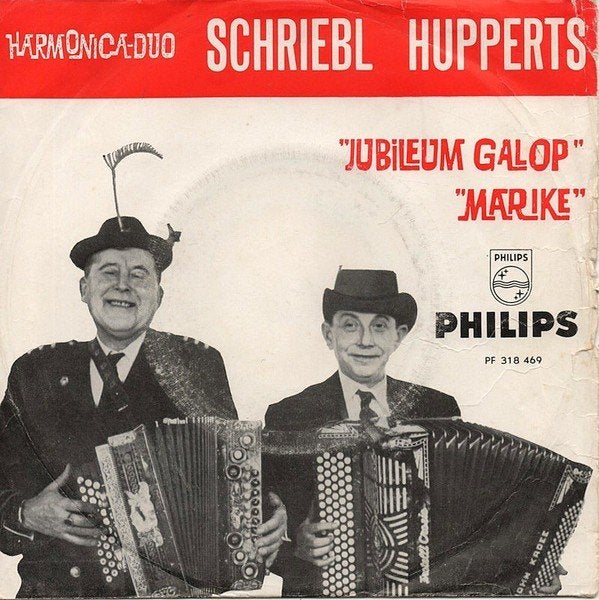 Piraten Single (1961) Schriebl & Hupperts - Jubileum Galop, Gebruikt, Fotohoes, 7 inch, Ophalen of Verzenden