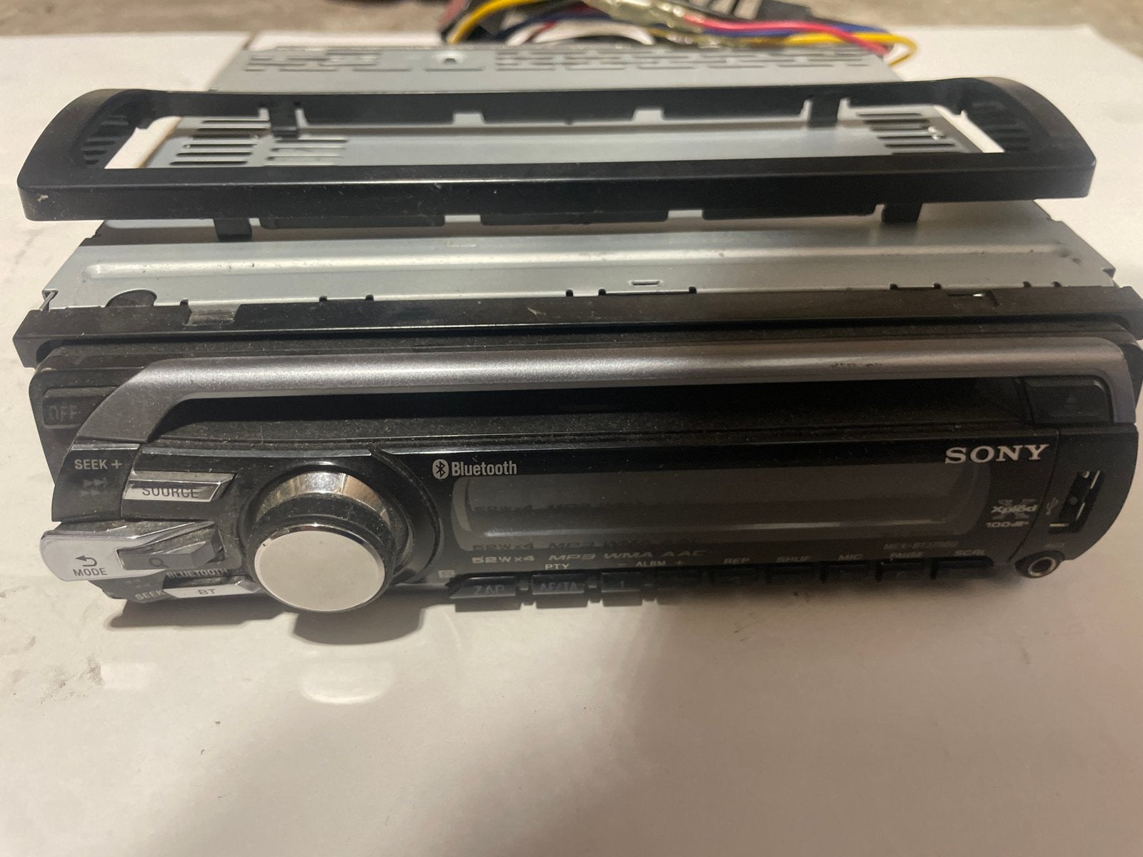 Sony MEX-BT3700U Autoradio met Bluetooth en USB, Ophalen, Gebruikt