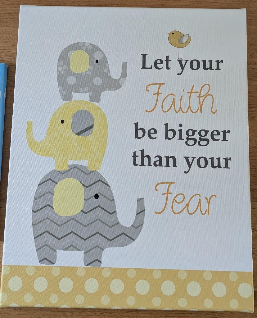 Canvas prints kinderkamer, Kinderen en Baby's, Kinderkamer | Inrichting en Decoratie, Ophalen, Zo goed als nieuw, Wanddecoratie