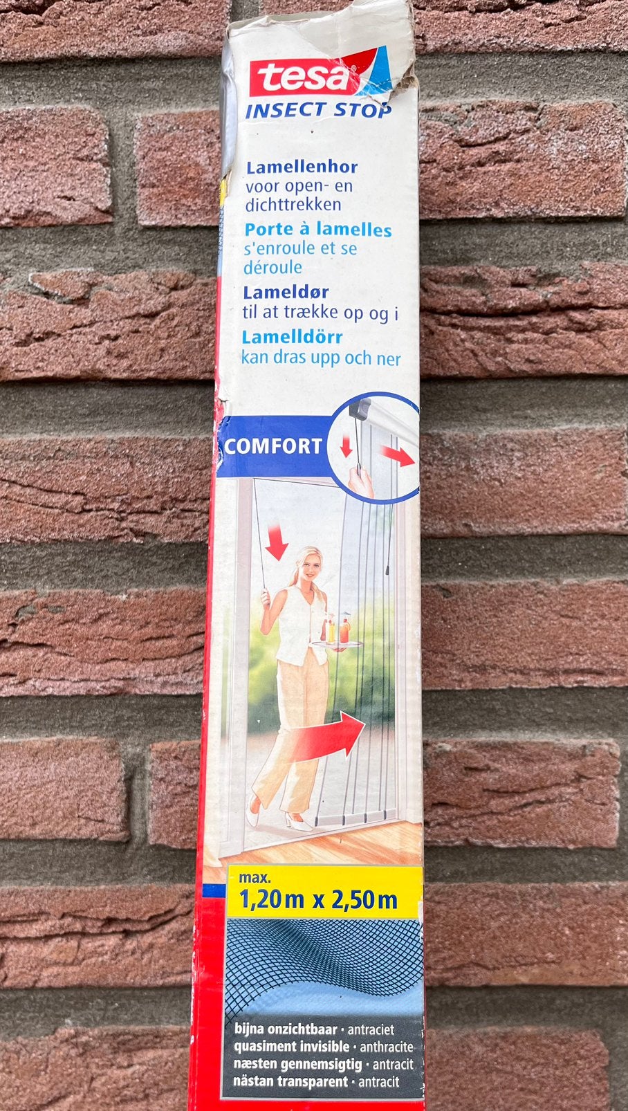 Tesa lamellenhor, Ophalen, Binnendeur, Nieuw, 120 cm of meer