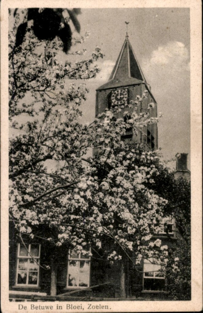 zoelen, kvr8-2220 de betuwe, Ophalen of Verzenden, 1920 tot 1940, Ongelopen, Gelderland