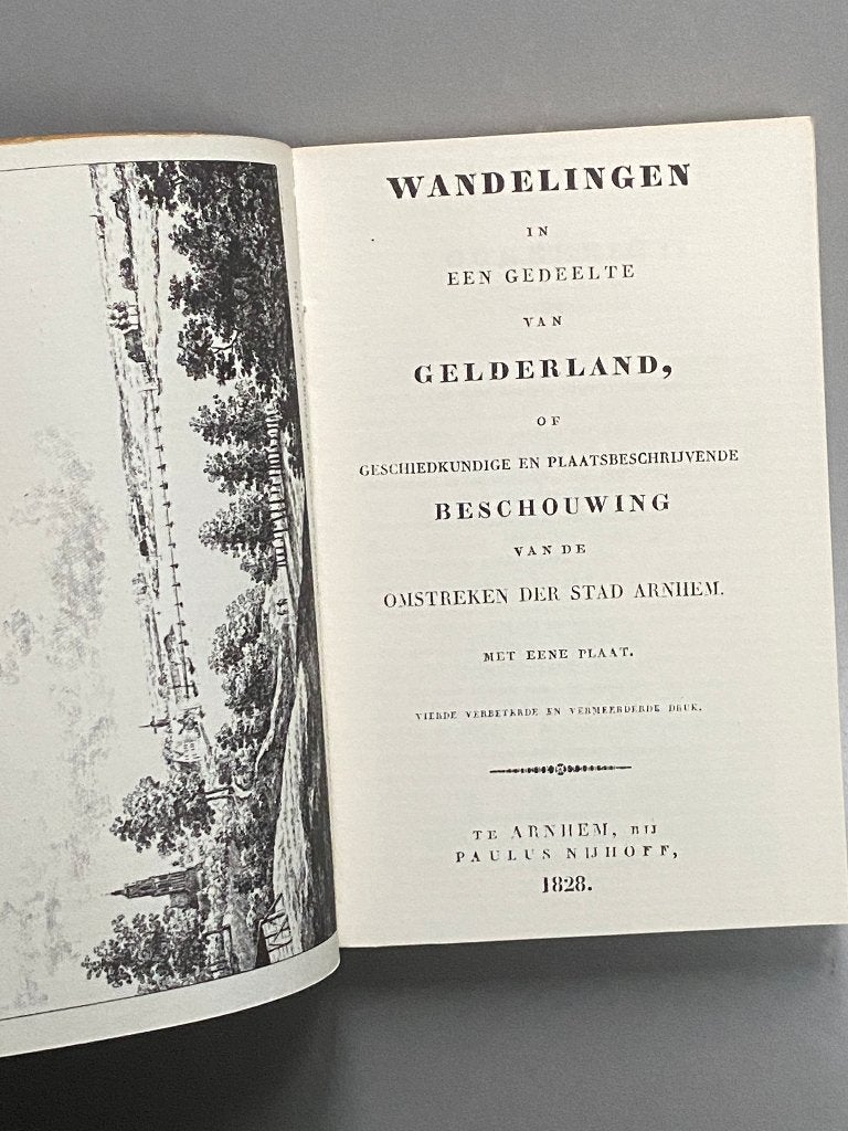 Wandelingen in de omstreken der stad Arnhem 1828, Ophalen of Verzenden