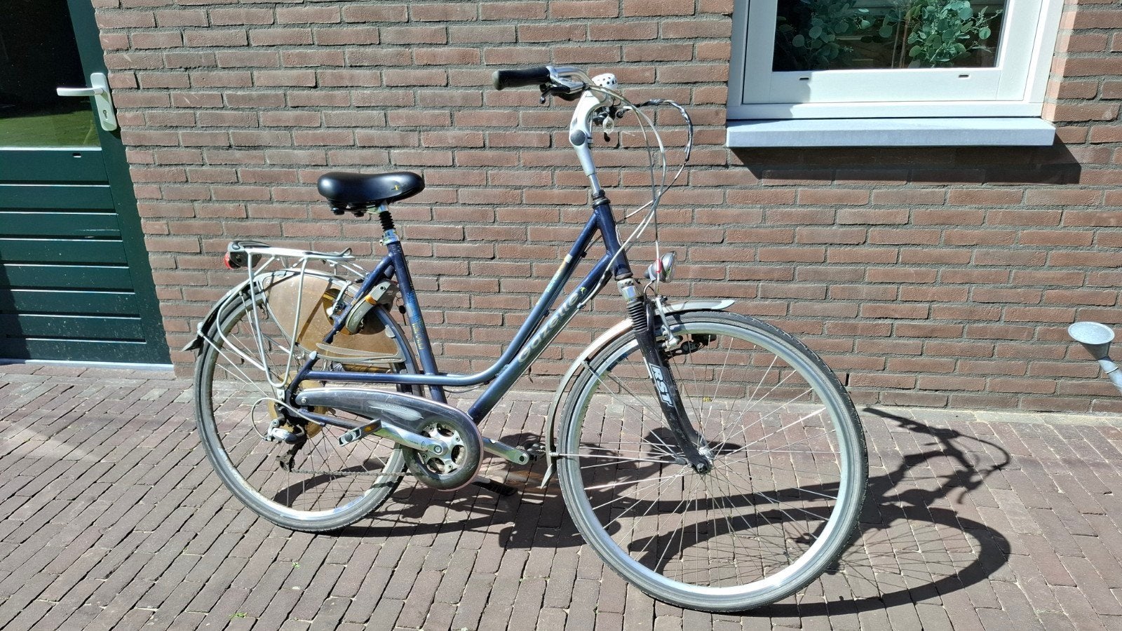 Dames fiets Gazelle, Ophalen, Velgrem, Versnellingen, Gazelle