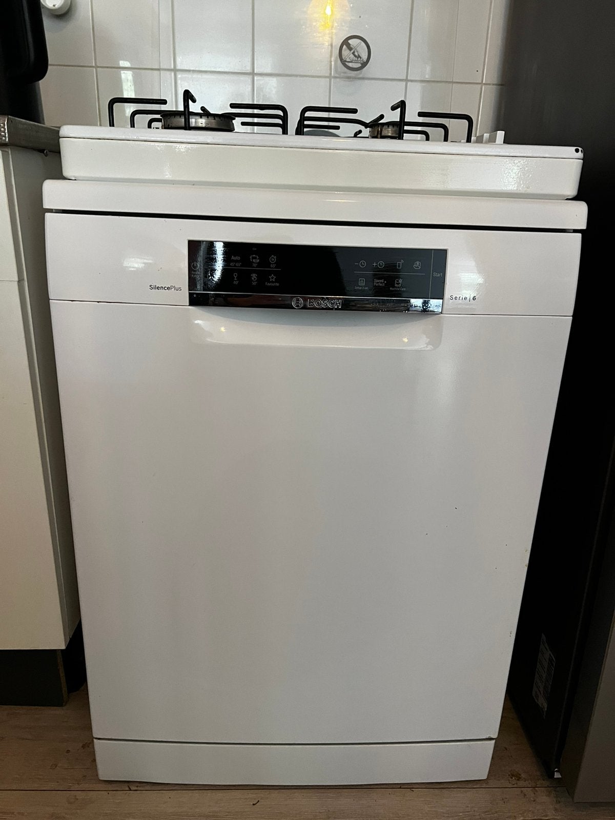 Vaatwasser Bosch Serie 6 SMS6ECW04E, Witgoed en Apparatuur, Ophalen, Zo goed als nieuw, Inbouw, 85 tot 90 cm