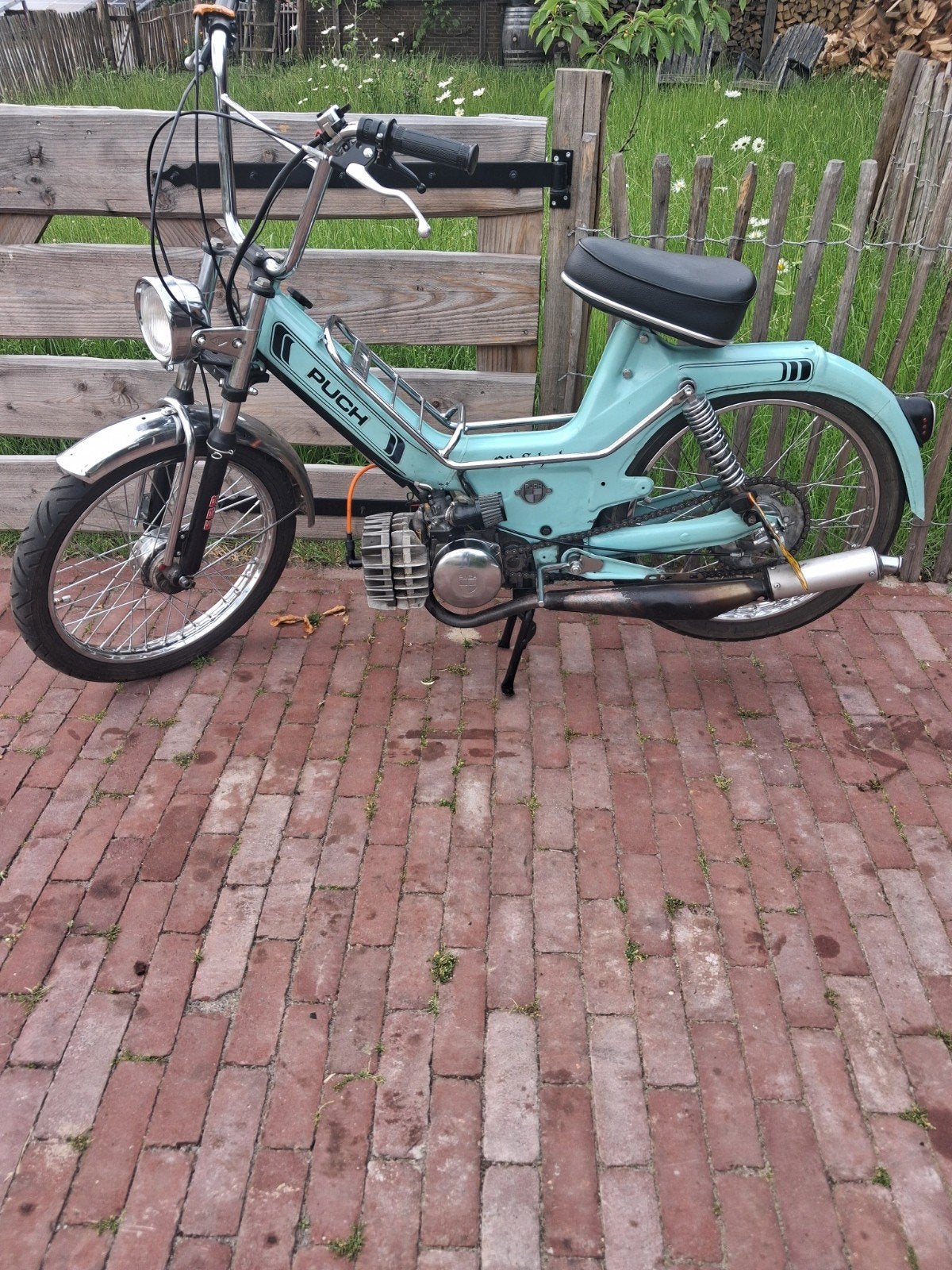 Puch maxi 74 cc geel kenteken, Fietsen en Brommers, Ophalen, Maxi