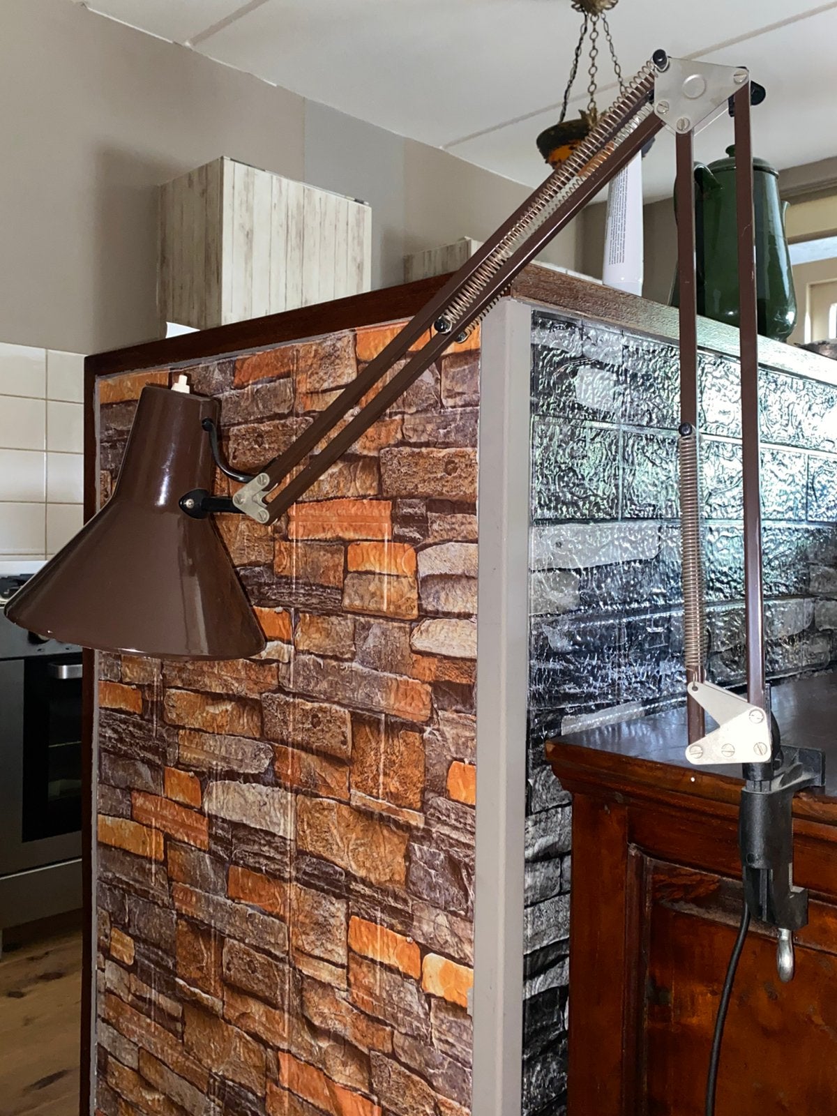 Handige verstelbare lamp (jaren ‘70), Ophalen of Verzenden