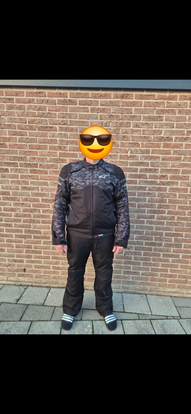 Alpinestars motorpak – jas 2XL / broek 3XL – zeer nette staa, Ophalen of Verzenden, Alpinestars, Tweedehands, Heren