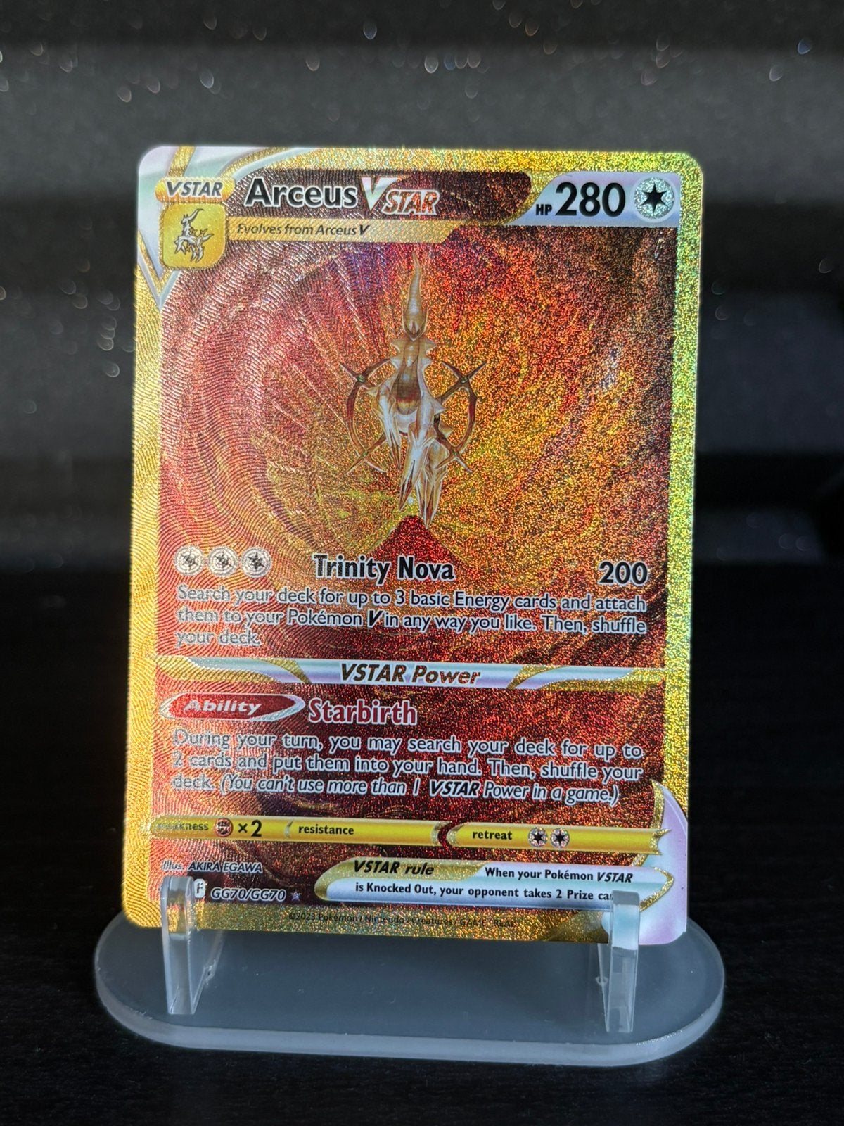 Arceus VSTAR (CRZ GG70), Ophalen of Verzenden, Nieuw