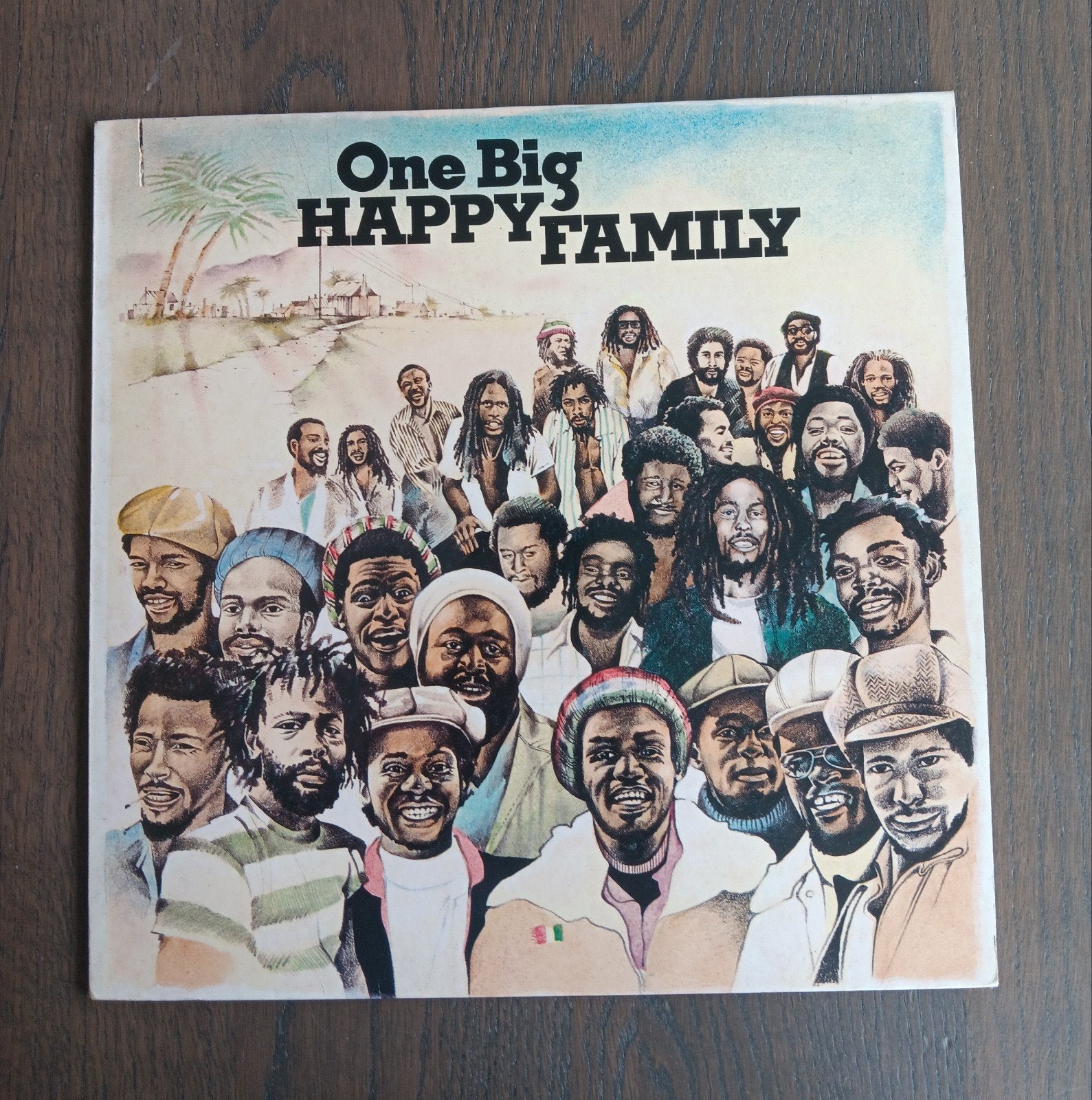 One Big Happy Family - Reggae Verzamelaar - 1978 - Vinyl, Gebruikt, Eerste persing, Reggae, Ophalen of Verzenden