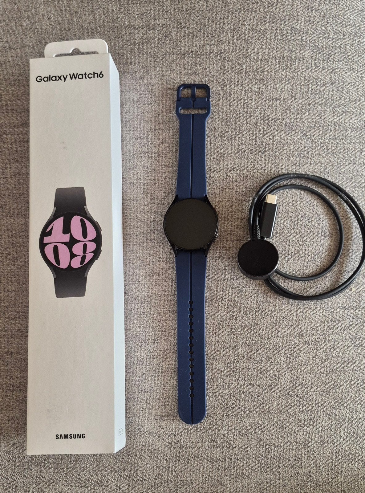 Samsung galaxy watch, Zwart, Ophalen of Verzenden, Zo goed als nieuw, Waterdicht
