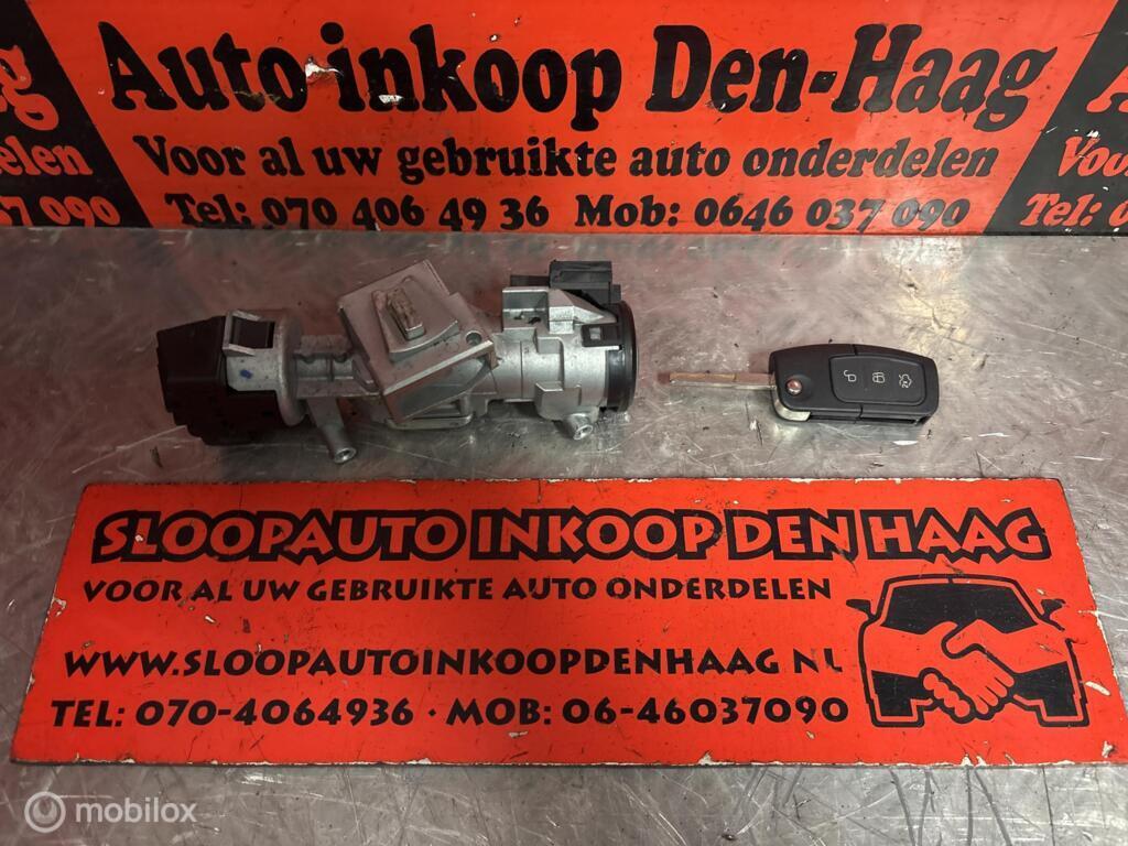 Ford S-Max | Focus ('06-'15) Contactslot + Sleutel, Gebruikt, Ford, Ophalen of Verzenden, Ford