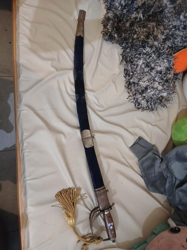Slagzwaard made in india, Overige materialen, Overige kleuren, 50 tot 75 cm, Nieuw