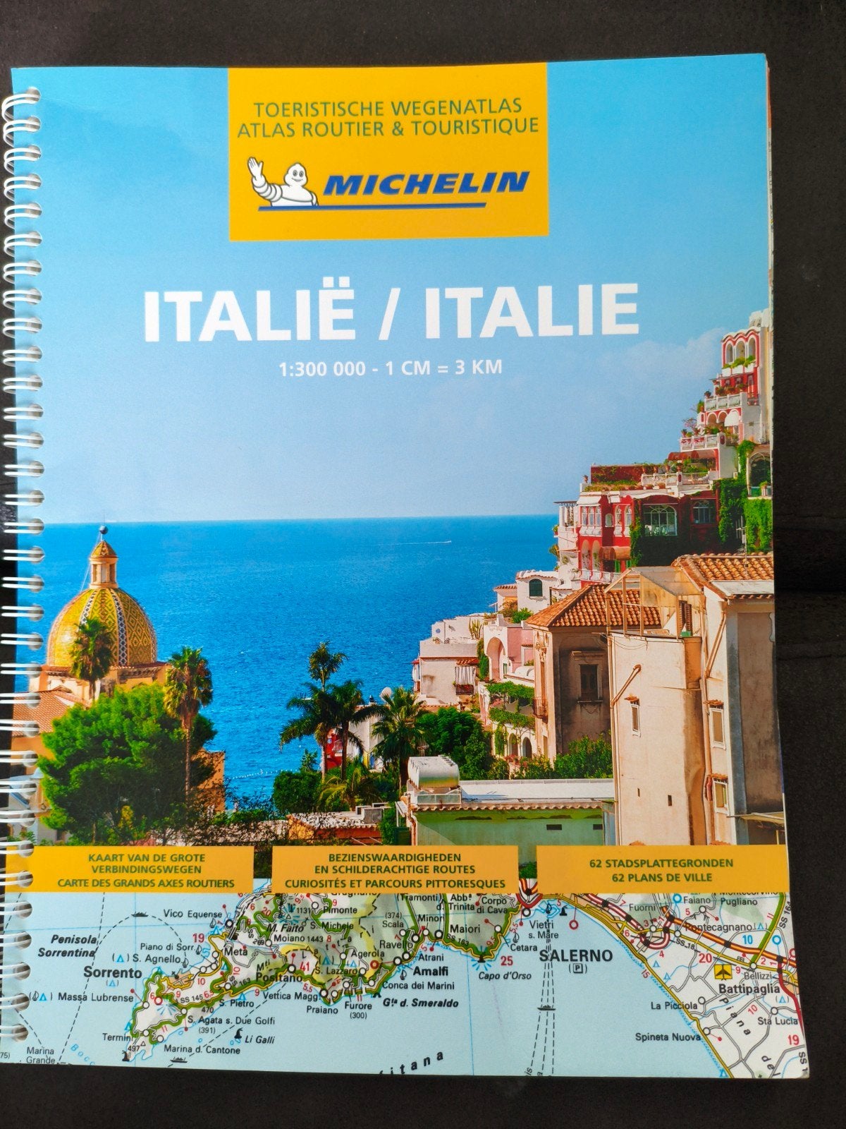 Michelin Toeristische Wegenatlas Italië, Boeken, Nieuw, Landkaart, Michelin, 2000 tot heden