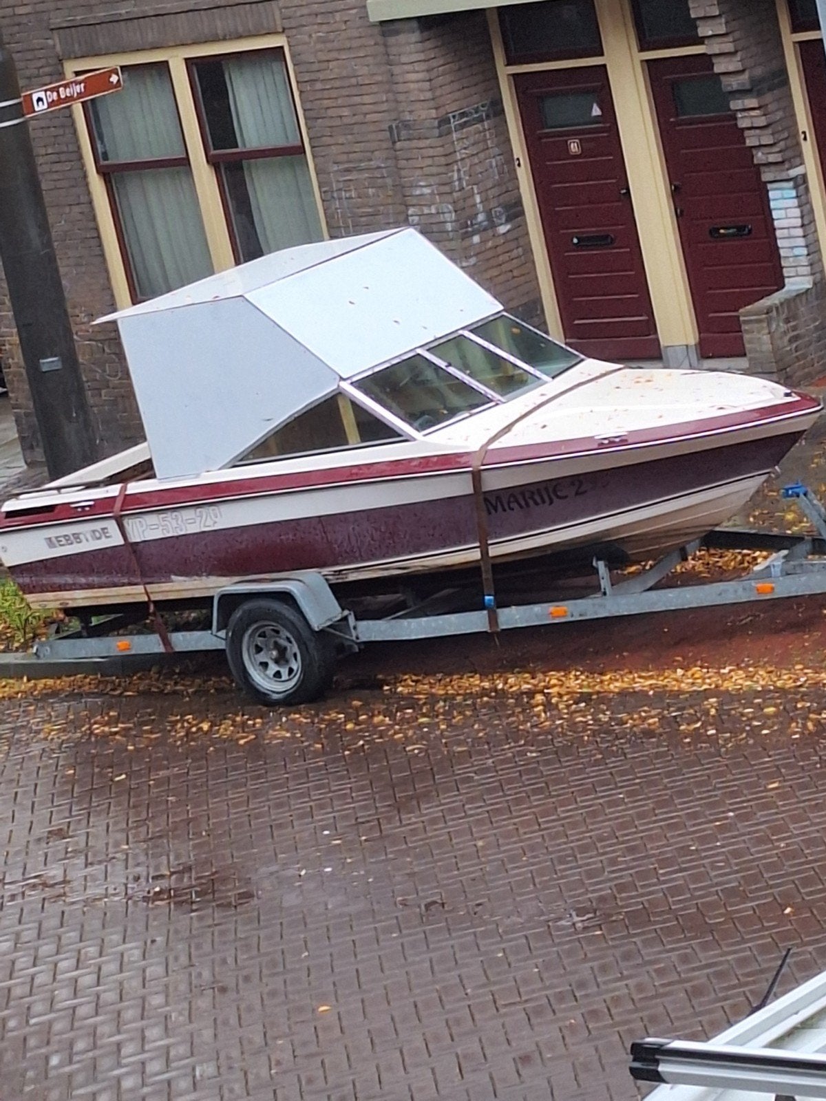 gratis speedboot opknapper. (( Zonder Trailer )), Ophalen, Zo goed als nieuw