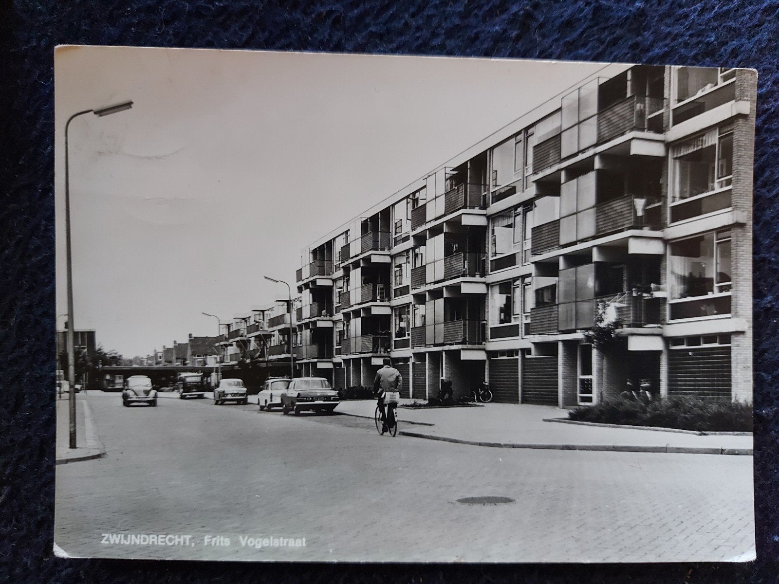 Zwijndrecht, Frits Vogelstraat - Oude Ansichtkaart, Ophalen of Verzenden