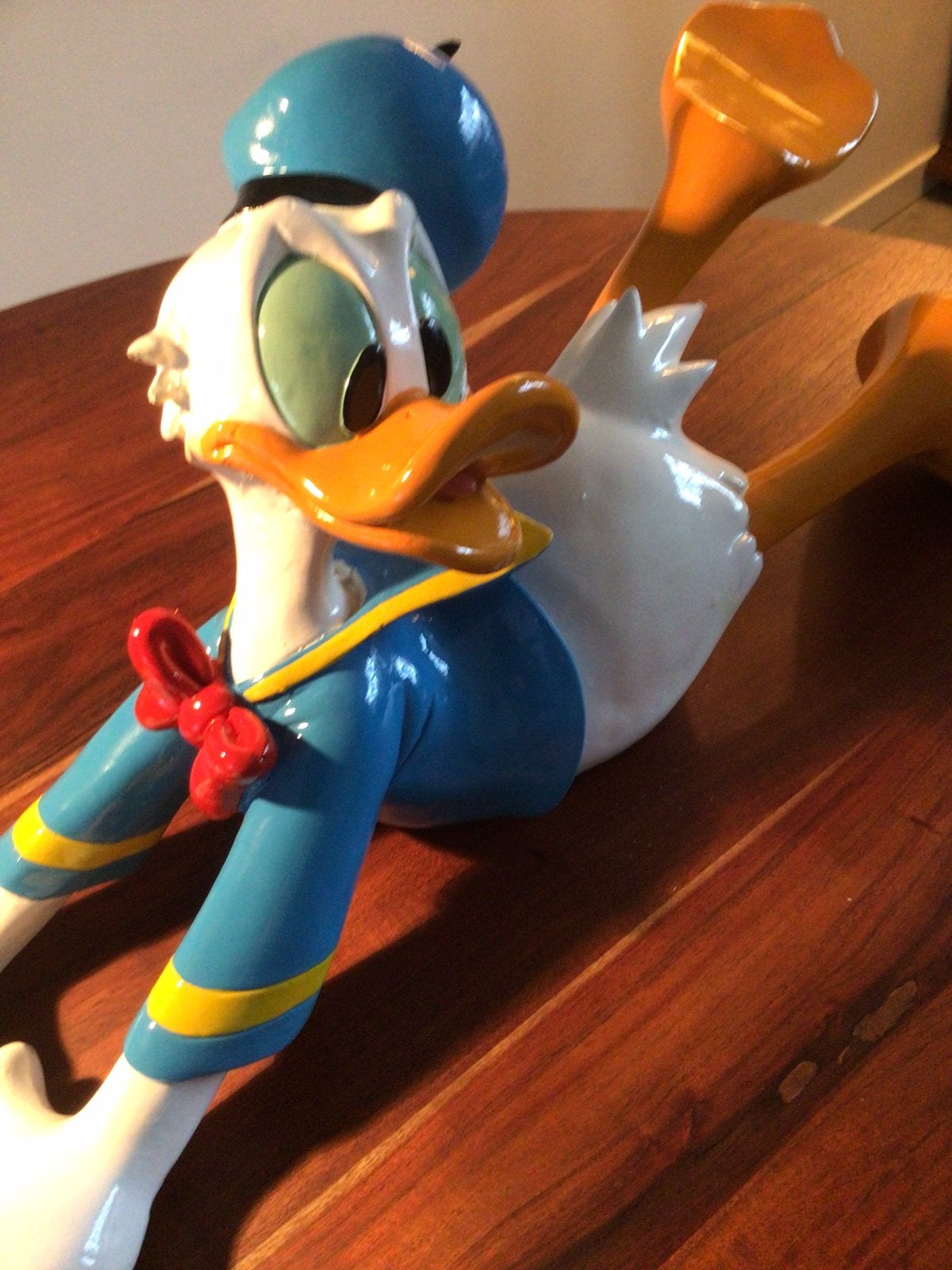 Donald Duck,hangend aan zijn Grasmachine,groot beeld., Avontuur en Actie, 1 speler, Ophalen of Verzenden, Zo goed als nieuw