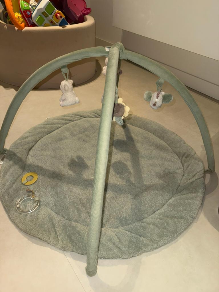 Little Dutch baby gym saliegroen, Kinderen en Baby's, Ophalen, Zo goed als nieuw