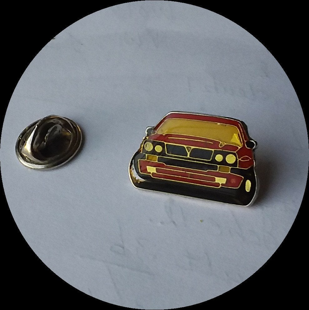 LANCIA DELTA HF pin, Ophalen of Verzenden, Zo goed als nieuw, Transport, Speldje of Pin