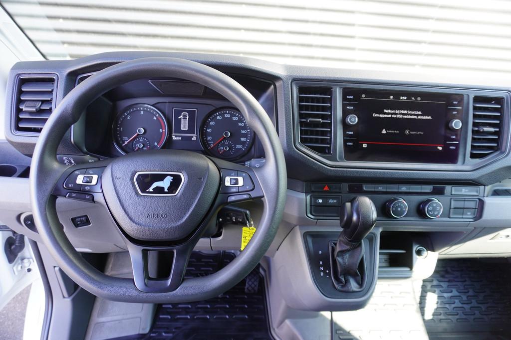 MAN TGE TGE 180pk Automaat L5H3/ L4H3 XXL Maxi Apple Carplay, Auto's, Voorwielaandrijving, Gebruikt, Euro 6, 4 cilinders