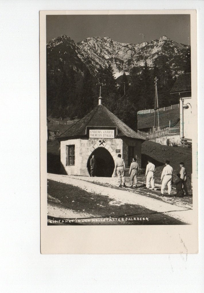 Oostenrijk. Ansichtkaart Hallstatt Salzbergwerk , **, Verzamelen, Ophalen of Verzenden, 1940 tot 1960, Ongelopen, Oostenrijk